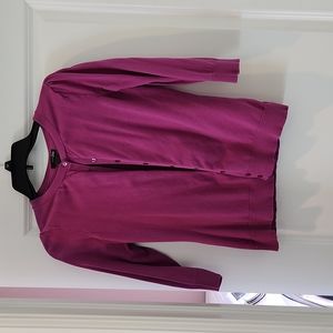 Cotton Berry Cardigan